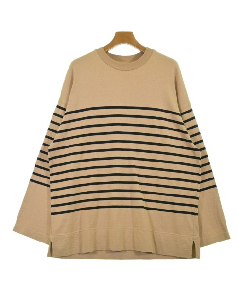 MARKAWARE マーカウェアTシャツ・カットソー メンズ 3(L位) ベージュx黒(ボーダー)【中古】【古着】｜RAGTAG（ブランド古着のラグタグ）