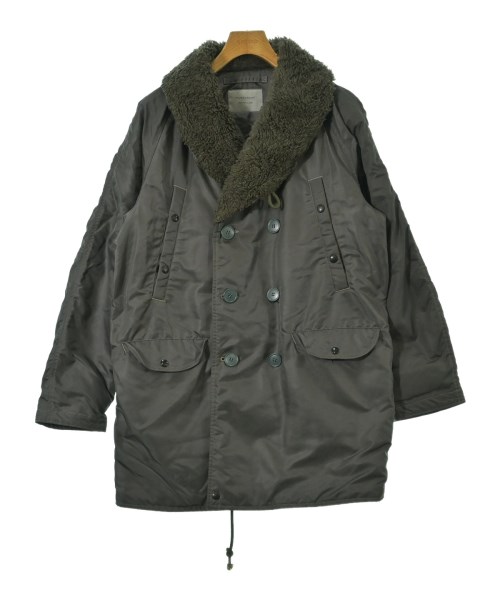 MARKAWARE マーカウェアダウンコート メンズ 2(M位) カーキ【中古】【古着】