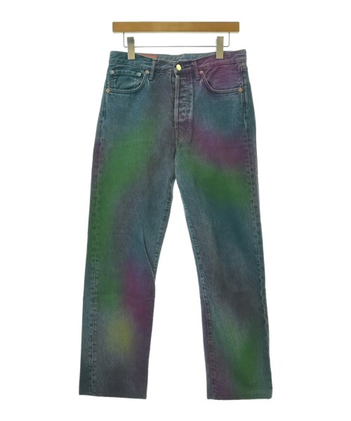 Bla Konst ブロコンストデニムパンツ メンズ 30(M位) さくら色x緑x青等(ジーンズ)【中古】【古着】