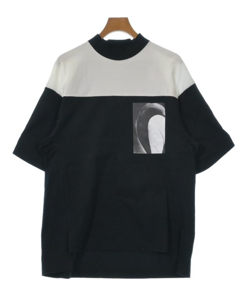 ALMOSTBLACK オールモストブラック Tシャツ・カットソー メンズ 2(M位) 黒x白 【中古】【古着】