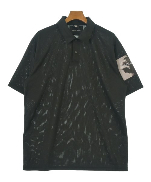 ALMOSTBLACK オールモストブラック ポロシャツ メンズ 2(M位) 黒 【中古】【古着】