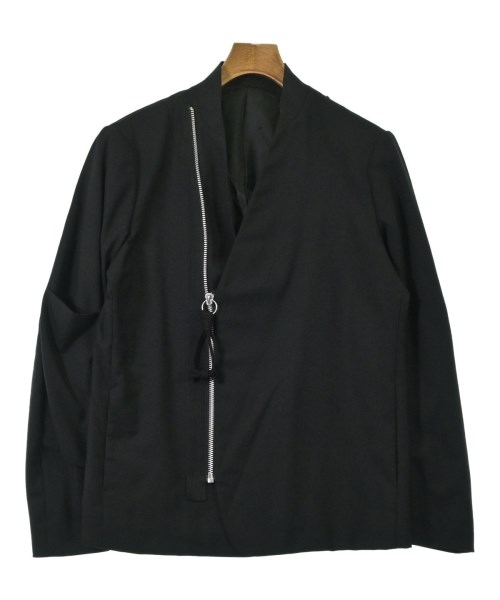 ALMOSTBLACK オールモストブラックカジュアルジャケット メンズ 1(S位) 黒【中古】【古着】
