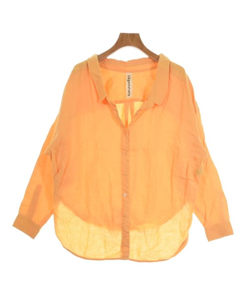 【nagonstans】セボナーストレッチビッグシャツ 中古・古着通販】nagonstans (ナゴンスタンス) セボナー