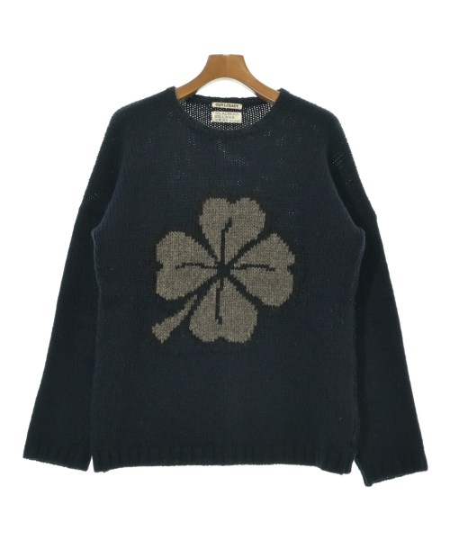 OUR LEGACY アワーレガシーニット・セーター メンズ 46(M位) 紺系x薄墨色【中古】【古着】