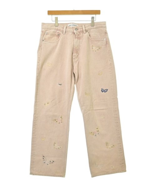 OUR LEGACY アワーレガシーデニムパンツ メンズ 32(L位) 茶系x紺x黄等(総柄)【中古】【古着】