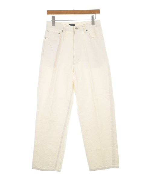 YLEVE イレーヴ デニムパンツ メンズ 3(L位) アイボリー 【中古】【古着】