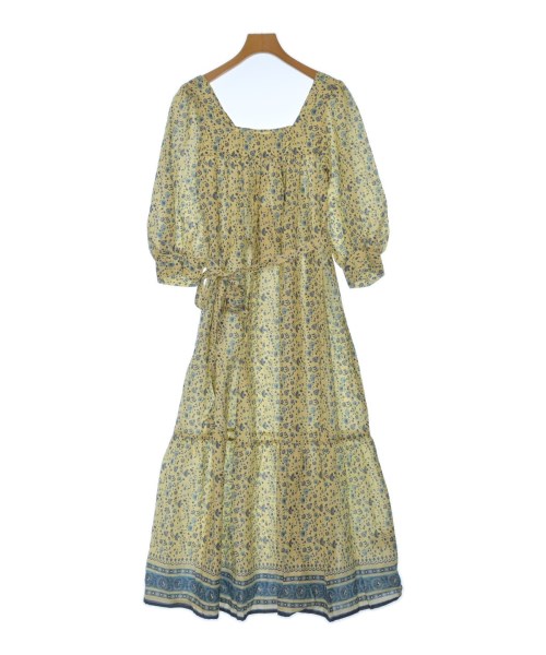 Christy Dawn クリスティードウン ワンピース レディース XS 黄x紺x青(花柄) 【中古】【古着】
