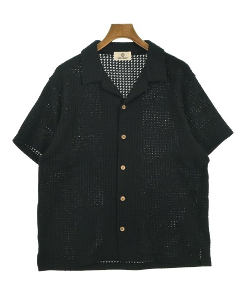 SEAGREEN シーグリーン カジュアルシャツ メンズ 02(M位) 黒 【中古】【古着】