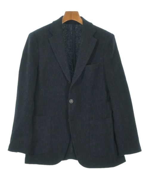 LAND'S END ランズエンド テーラードジャケット メンズ A4(L位) 紺 【中古】【古着】