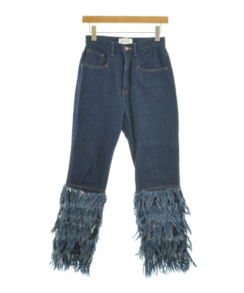 BELPER ベルパーデニムパンツ レディース 1(S位) インディゴ(ジーンズ)【中古】【古着】