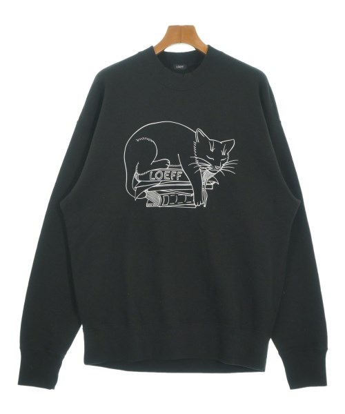 LOEFF ロエフスウェット メンズ 2(M位) 黒【中古】【古着】|RAGTAG(ブランド古着のラグタグ)