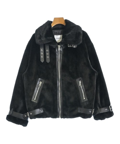 jakke ジャッキー上衣（余分の物） レディース S 黒【中古】【古着】 コート・ジャケット-レディースファッション
