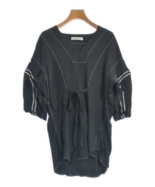 AKIKOAOKI アキコアオキ ブラウス レディース F 黒x白 【中古】【古着】 10,608円