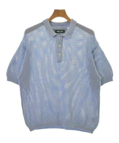 『WIND AND SEA』 ポロシャツ　24ss 白　センターロゴ　【L】 WIND AND SEA』 ポロシャツ 24ss 白 センターロゴ 【L】 - メルカリ