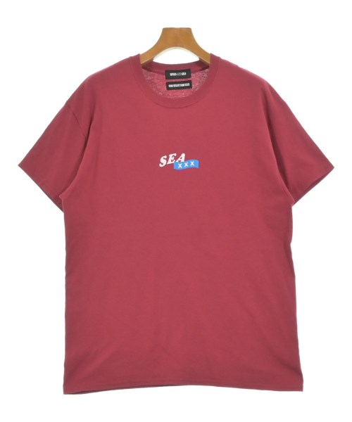 WIND AND SEA ウィンダンシーティーシャツ・カットソー メンズ L 赤【中古】【古着】 トップス-Tシャツ・カットソー