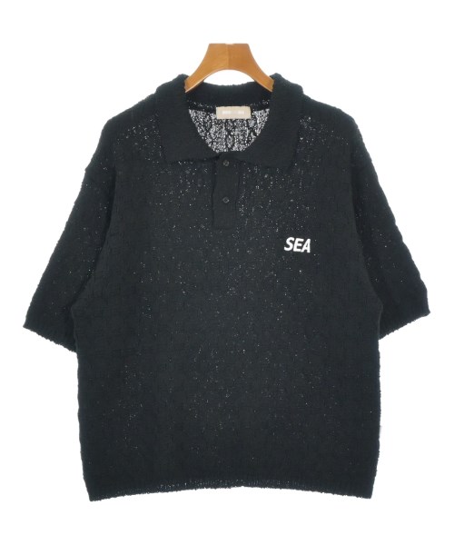 WIND AND SEA ウィンダンシーニット・セーター メンズ L 黒【中古】【古着】 ニット・セーター-メンズファッション