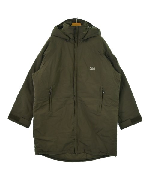WIND AND SEA ウィンダンシーダウンコート メンズ L カーキ【中古】【古着】｜RAGTAG（ブランド古着のラグタグ）