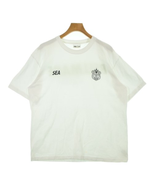 WIND AND SEA ウィンダンシー Tシャツ・カットソー メンズ L 白 【中古】【古着】