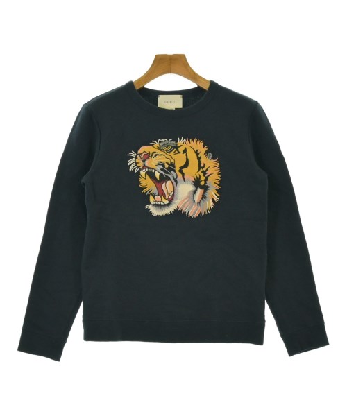 GUCCI グッチスウェット キッズ 12(140糎位) 紺【中古】【古着】