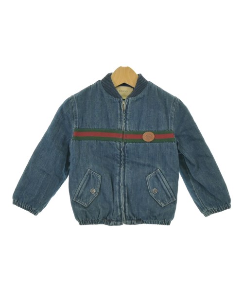 GUCCI グッチ上衣（余分の物） キッズ 90(24M) 青x緑x赤【中古】【古着】