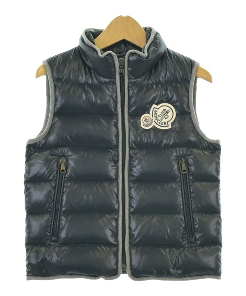 MONCLER モンクレールブルゾン（余分の物） キッズ 130(9T-10T) 紺x薄墨色【中古】【古着】