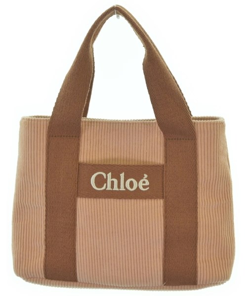 Chloe クロエ小物類（余分の物） キッズ - サクラ色x茶【中古】【古着】