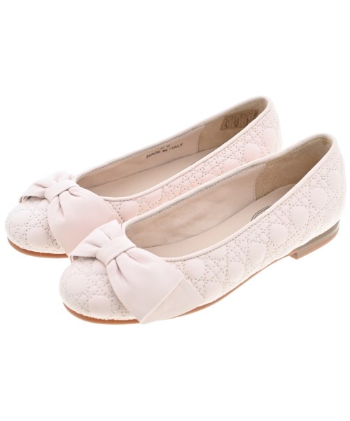 Christian Dior クリスチャンディオールシューズ（余分の物） キッズ 29(18珊位) さくら色ベージュ【中古】【古着】