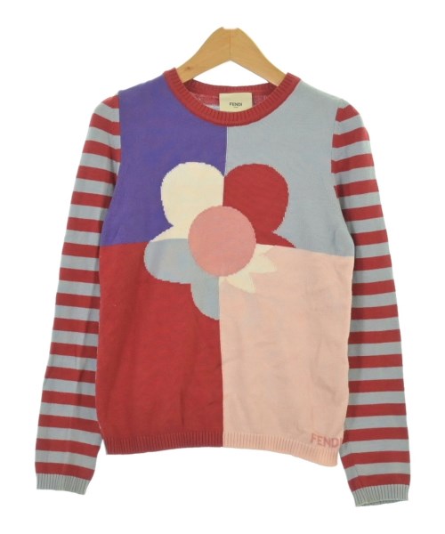 楽天市場】フェンディ 子供服 ニット セーター ピンク ホワイト キッズ