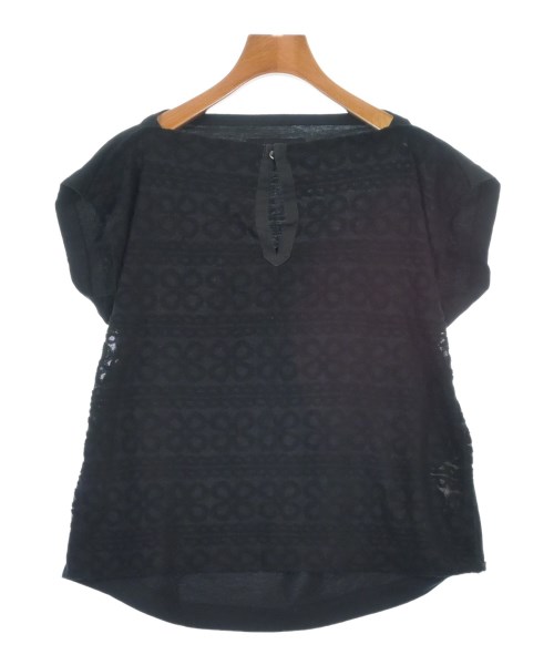 tricot COMME des GARCONS トリココムデギャルソン ノースリーブ レディース S 黒(総柄) 【中古】【古着】