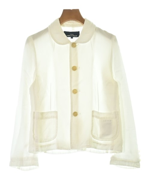 tricot COMME des GARCONS トリココムデギャルソンカジュアルジャケット レディース S 白【中古】【古着】|RAGTAG(ブランド古着のラグタグ)