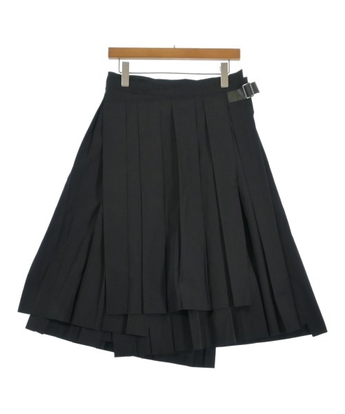 tricot COMME des GARCONS トリココムデギャルソン ひざ丈スカート レディース M 黒 【中古】【古着】