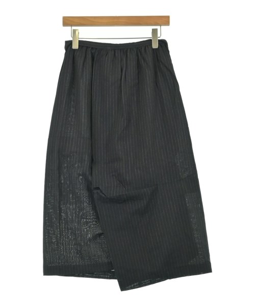 tricot COMME des GARCONS トリココムデギャルソンロング・マキシ丈スカート レディース S 黒(ストライプ)【中古】【古着】｜RAGTAG（ブランド古着のラグタグ）