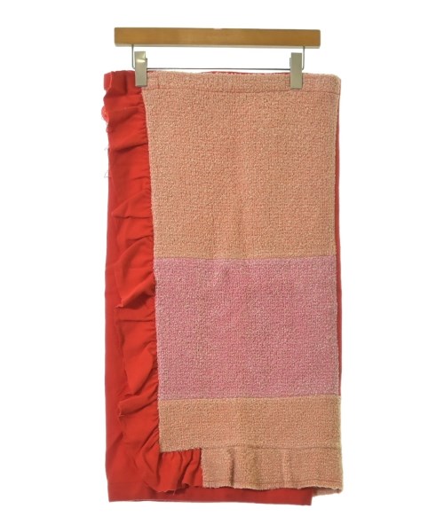 tricot COMME des GARCONS トリココムデギャルソンひざ丈スカート レディース F 赤xオレンジxピンク【中古】【古着】|RAGTAG(ブランド古着のラグタグ)