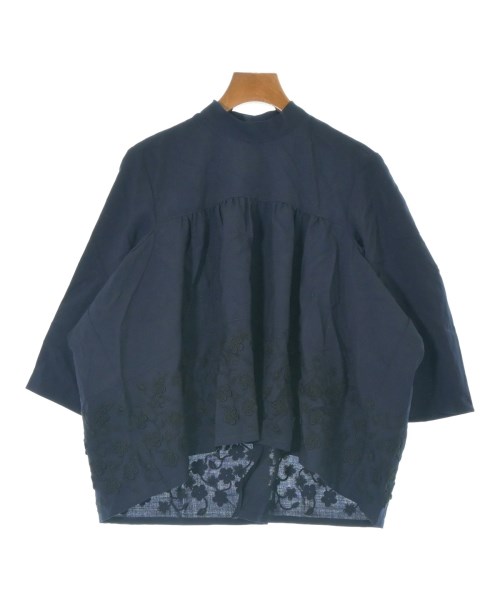 tricot COMME des GARCONS トリココムデギャルソンカジュアルシャツ レディース F 紺【中古】【古着】｜RAGTAG（ブランド古着のラグタグ）