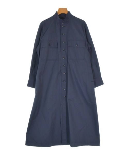 tricot COMME des GARCONS トリココムデギャルソンコート（余分の物） レディース F 紺【中古】【古着】 レディースファッション-コート・ジャケット