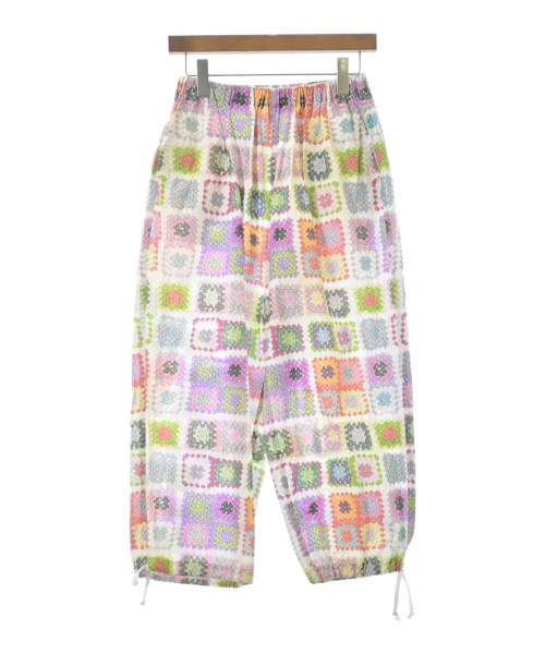 tricot COMME des GARCONS トリココムデギャルソン パンツ（その他） レディース -(S位) ピンクx紫x緑等(総柄) 【中古】【古着】