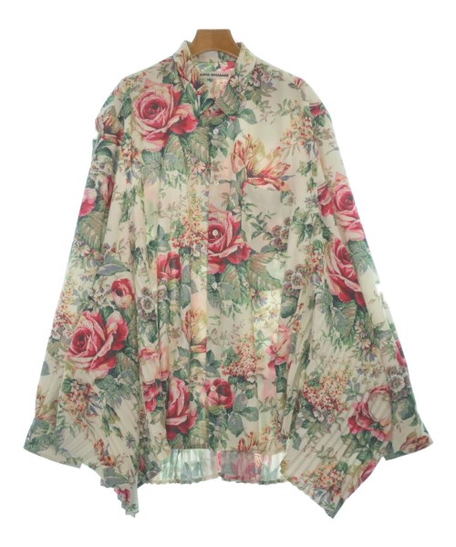 JUNYA WATANABE ジュンヤワタナベ カジュアルシャツ レディース F アイボリーx赤x緑等(総柄) 【中古】【古着】