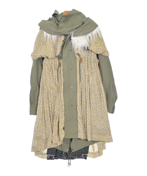 JUNYA WATANABE ジュンヤワタナベ モッズコート レディース -(M位) ベージュxカーキ等 【中古】【古着】 36,725円