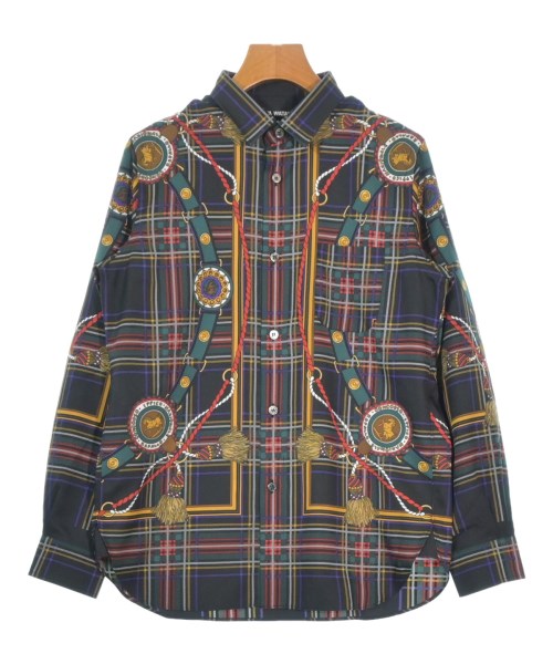 JUNYA WATANABE ジュンヤワタナベ カジュアルシャツ レディース S 黒x緑x赤x黄等(チェック) 【中古】【古着】