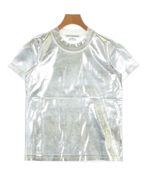 JUNYA WATANABE ジュンヤワタナベティーシャツ・カットソー レディース S しろがね色x白【中古】【古着】