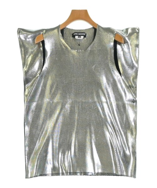 JUNYA WATANABE ジュンヤワタナベベスト/ノースリーブ レディース S しろがね色【中古】【古着】 トップス-レディースファッション-ベスト・ジレ