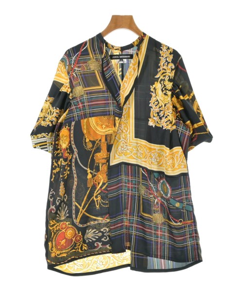 JUNYA WATANABE ジュンヤワタナベ カジュアルシャツ レディース S 黄x黒x緑等(総柄) 【中古】【古着】