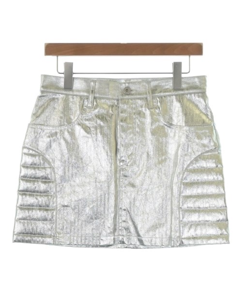 JUNYA WATANABE ジュンヤワタナベ ミニスカート レディース S シルバー 【中古】【古着】