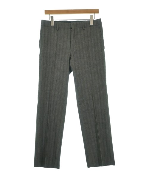 JUNYA WATANABE ジュンヤワタナベ スラックス レディース M グレーx茶xベージュ(ストライプ) 【中古】【古着】