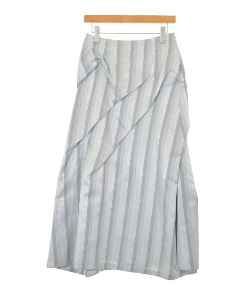JUNYA WATANABE ジュンヤワタナベロング・マキシ丈スコート レディース M 薄墨色(縞模様)【中古】【古着】