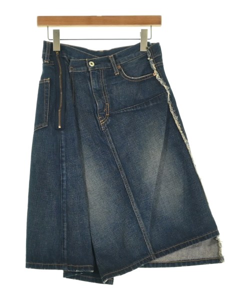 JUNYA WATANABE ジュンヤワタナベロング・マキシ丈スコート レディース M インディゴ(ジーンズ)【中古】【古着】