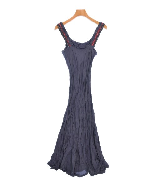 robe de chambre ローブドシャンブル ワンピース レディース -(XS位) 紺 【中古】【古着】