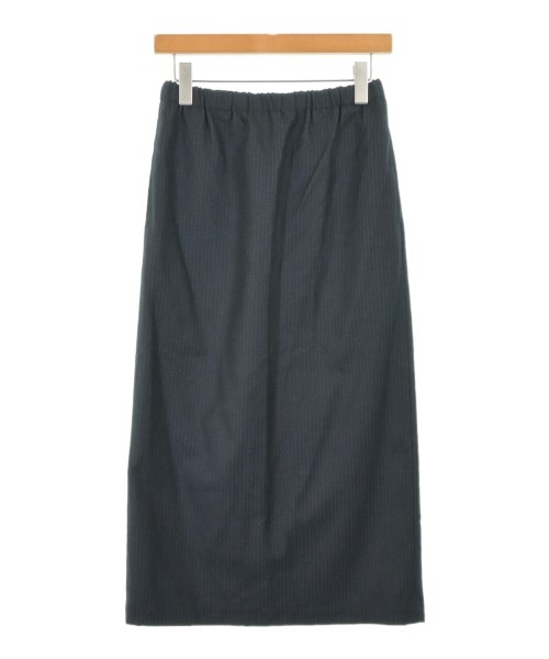 robe de chambre ローブドシャンブルロング・マキシ丈スコート レディース M 黒x薄墨色(縞模様)【中古】【古着】