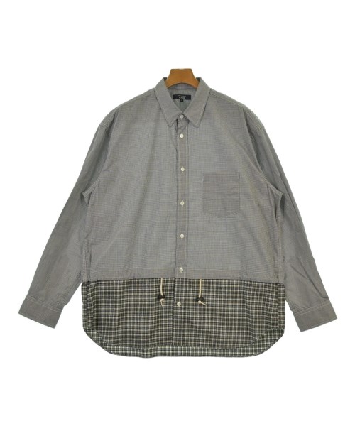 COMME des GARCONS HOMME コムデギャルソンオム カジュアルシャツ メンズ L 黒x白(チェック) 【中古】【古着】