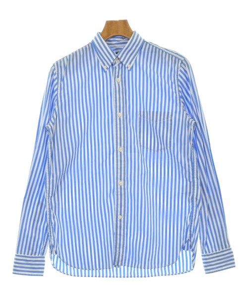 コムデギャルソンオム　長袖シャツ　ストライプ　ブルー　サイズM 楽天市場】COMME des GARCONS HOMME(コムデギャルソンオム
